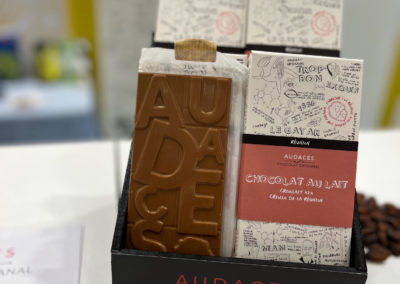 Thermoformages tablette chocolat chocolatier Audaces